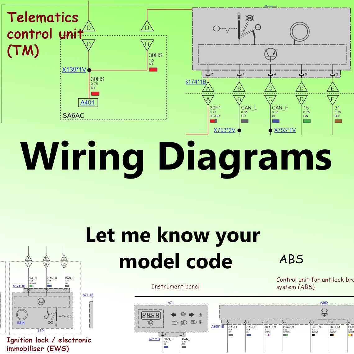 BMW CE 04 Wiring Diagram 2022 onwards