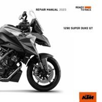 KTM 1290 SUPER DUKE GT Workshop service manual 2023