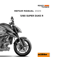 KTM 1290 Super Duke R Service manual 2020